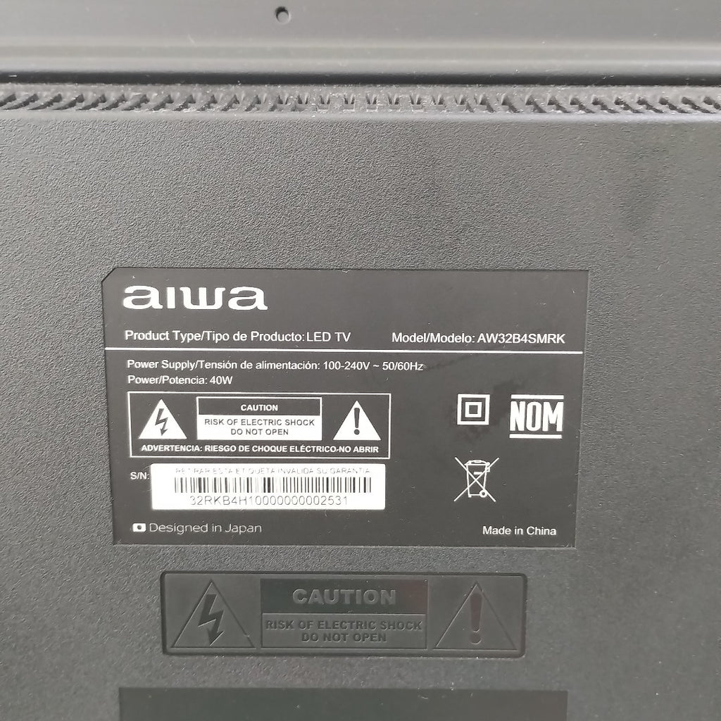 PANTALLA AIWA AW32B4SMRK 32 " LED HD