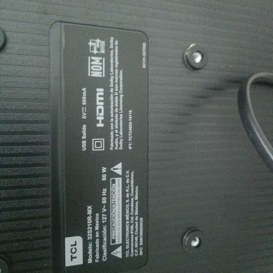 PANTALLA TCL 32S210R-MX (2023) 32" LED HD