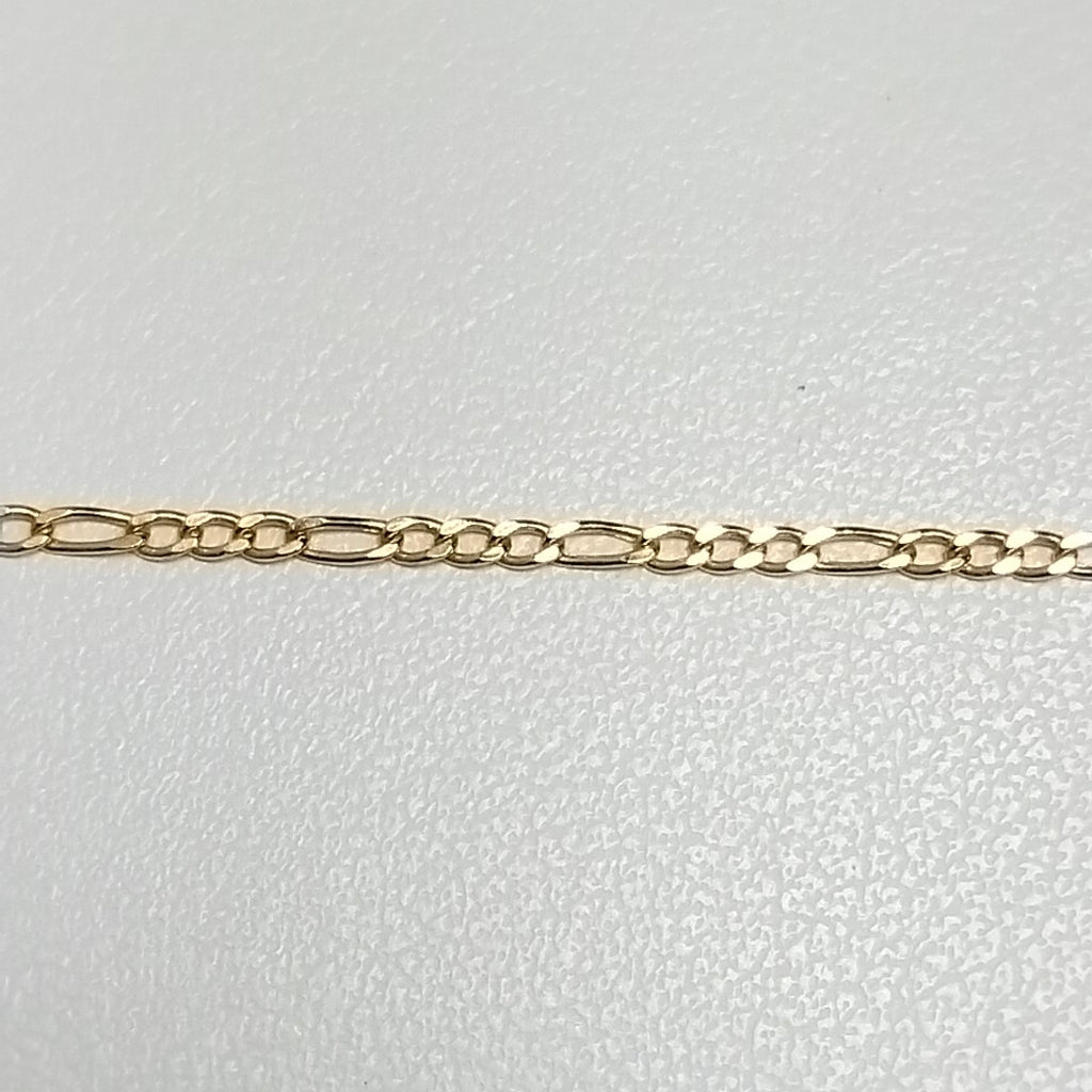 CADENA,CRUCIFIJO ORO COMBINADO 14 K 3,60 GRMS (SEMINUEVO)