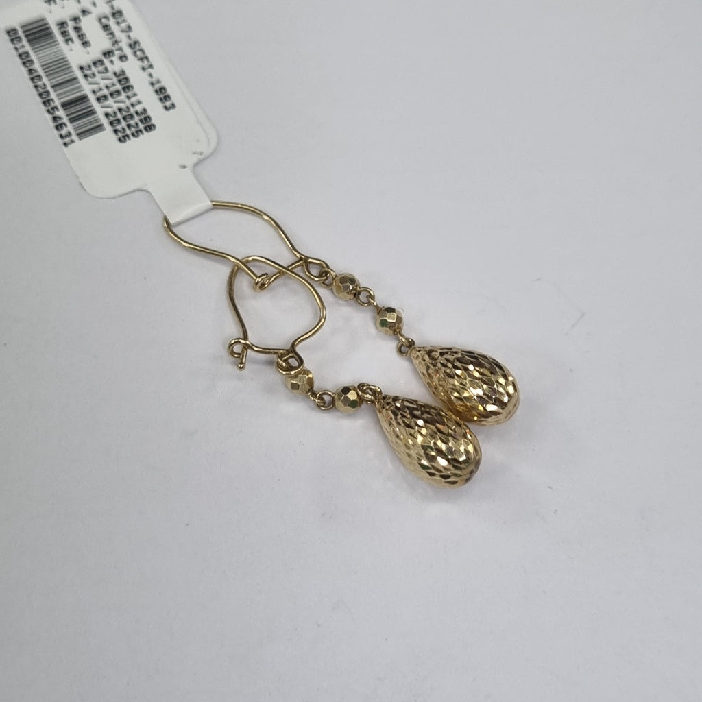 ARETES PAR. ORO. 14 K 1.9 GRMS (SEMINUEVO)