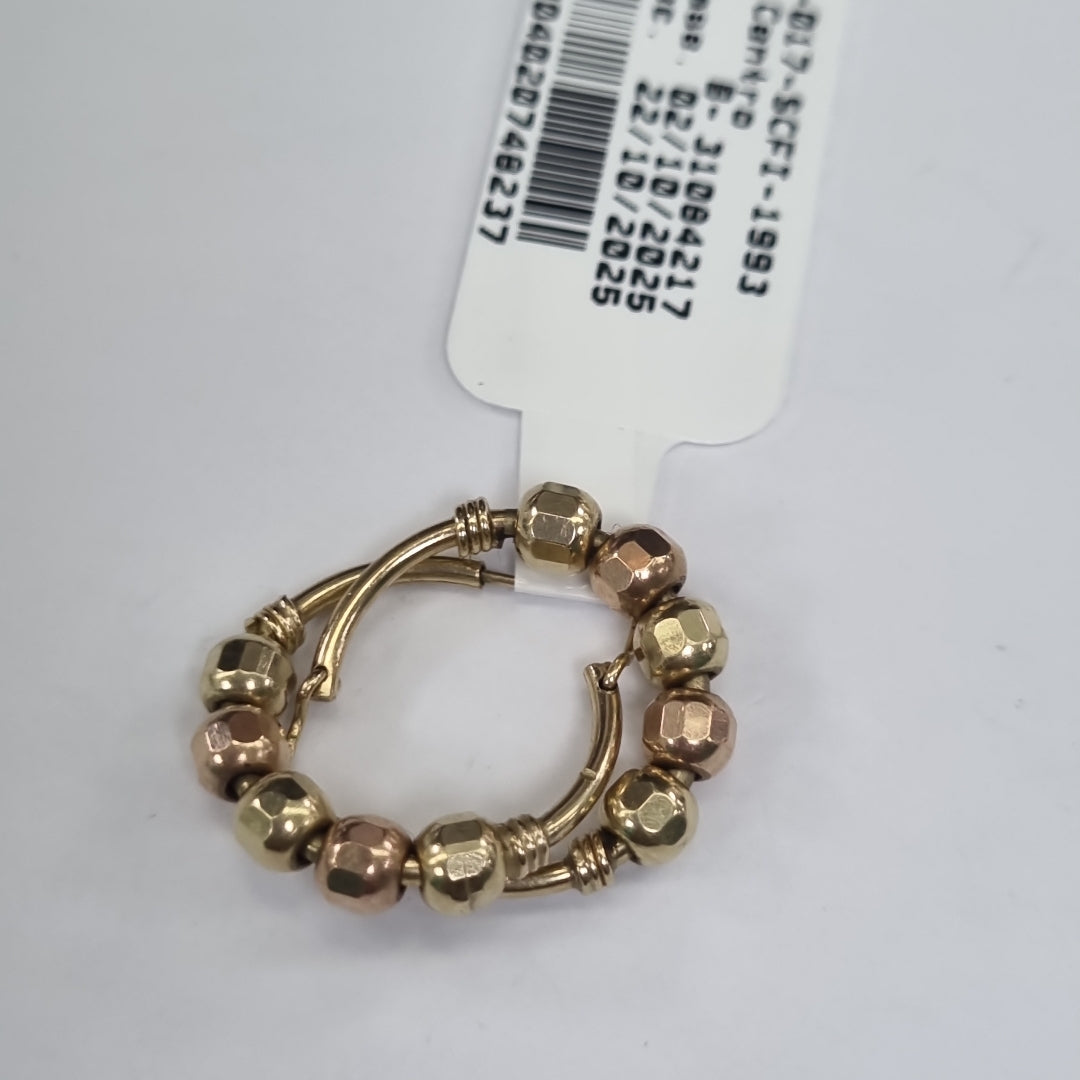 ARRACADAS PAR ORO 14 K 2,20 GRMS (SEMINUEVO)