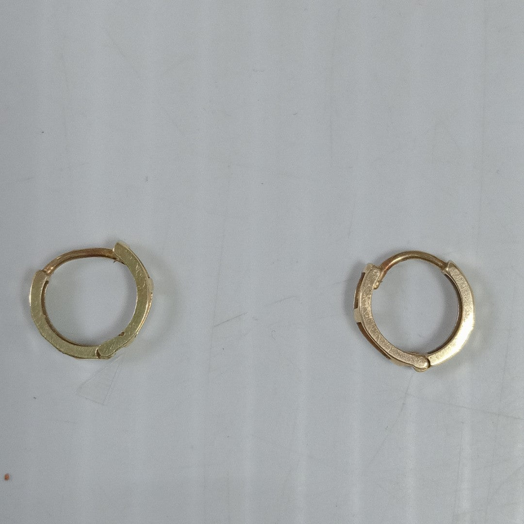 ARETES PAR. ORO. 10 K 0.8 GRMS (SEMINUEVO)