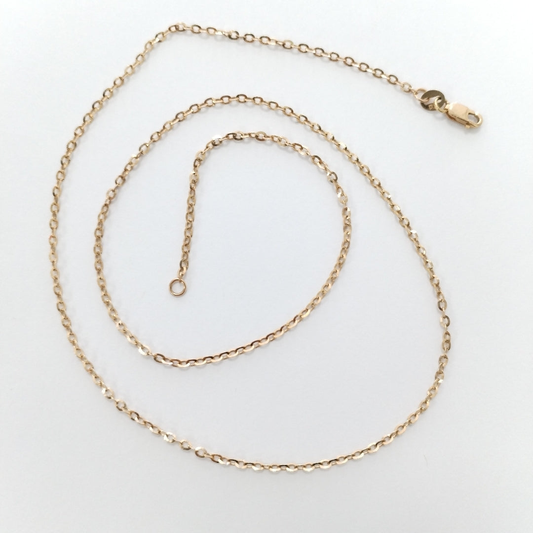 CADENA. ORO. 14 K 2.7 GRMS (SEMINUEVO)