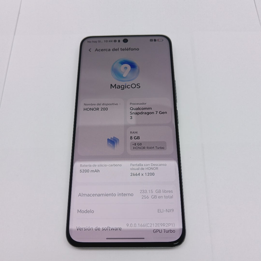 CELULAR HONOR 200 5G ELI-NX9 (2024) 256 GB 8 GB RAM (SEMINUEVO)