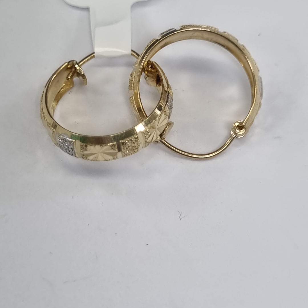 ARRACADAS PAR. ORO. 14 K 2.5 GRMS (SEMINUEVO)