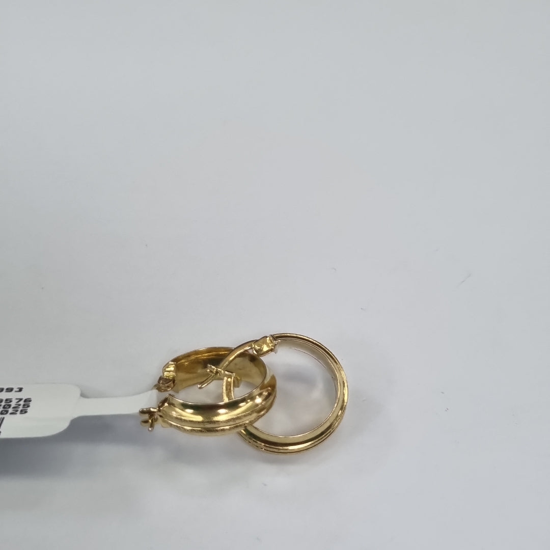 ARRACADAS PAR. ORO. 14 K 2.4 GRMS (SEMINUEVO)