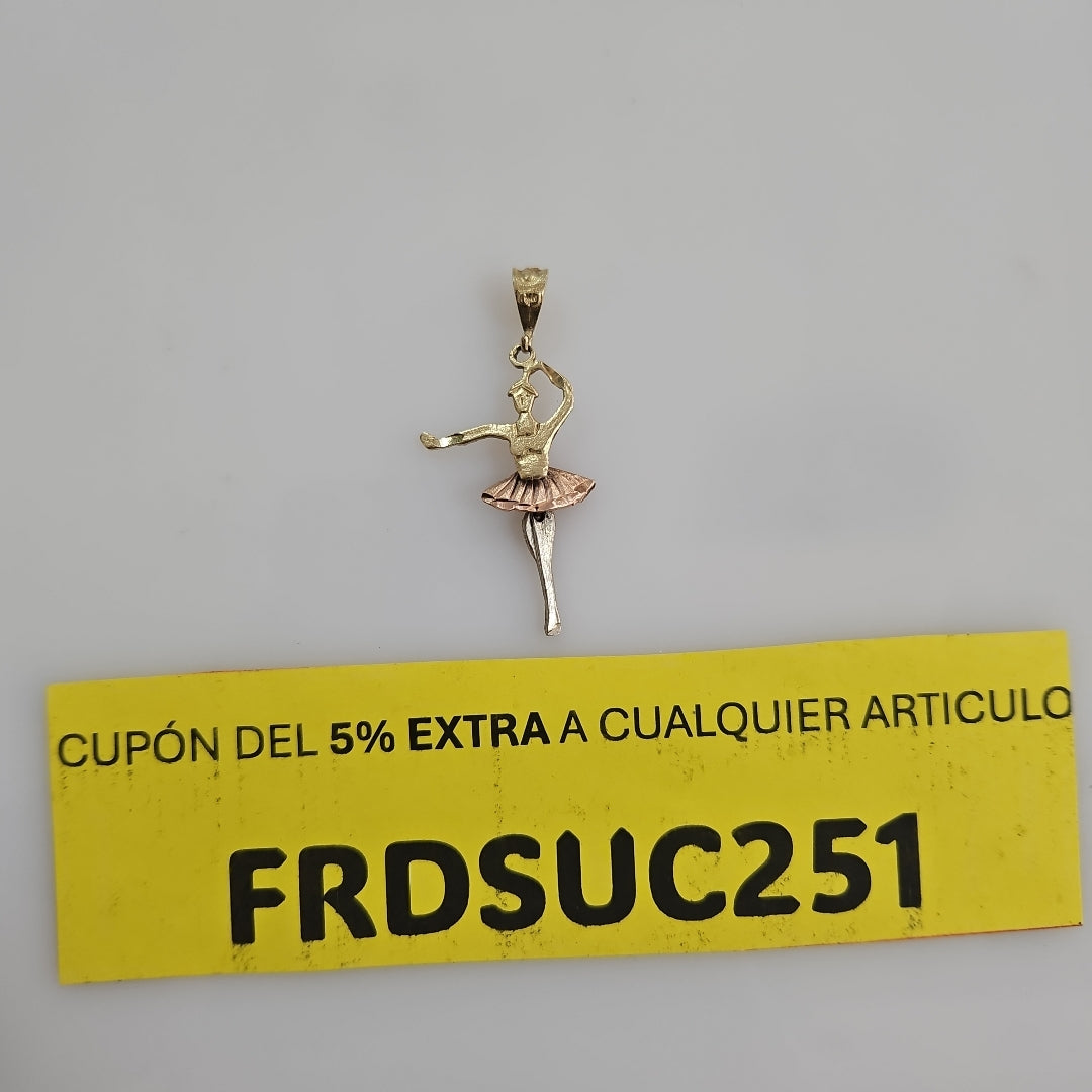 DIJE. ORO. 14 K 2.2 GRMS (SEMINUEVO)