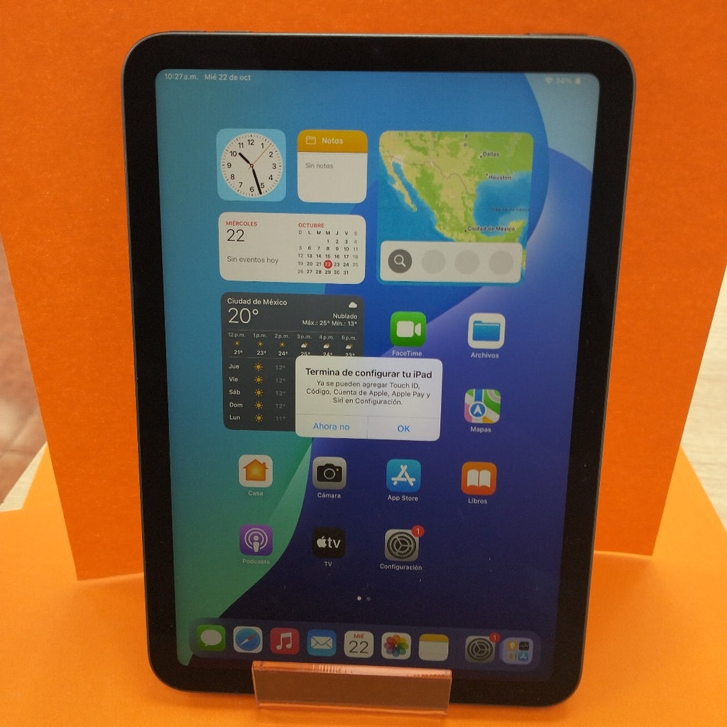 TABLETA APPLE IPAD MINI 6 A2567 256 GB 4 GB RAM (SEMINUEVO)
