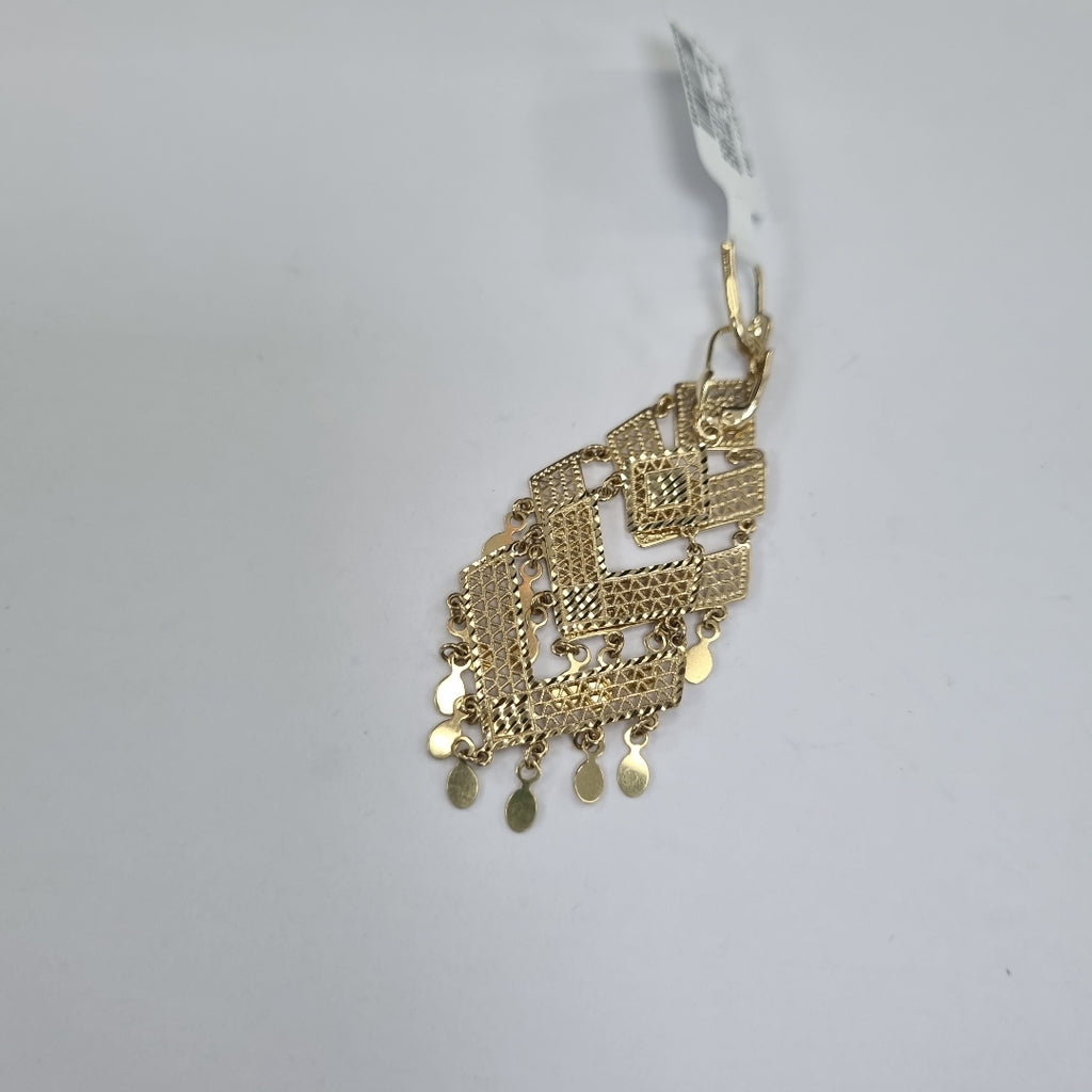 ARETES PAR. ORO. 14 K 7 GRMS (SEMINUEVO)