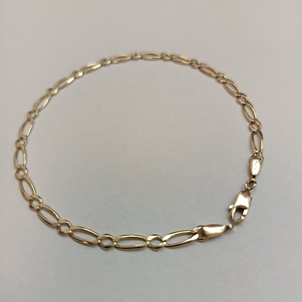 PULSERA. ORO. 14 K 4.6 GRMS (SEMINUEVO)
