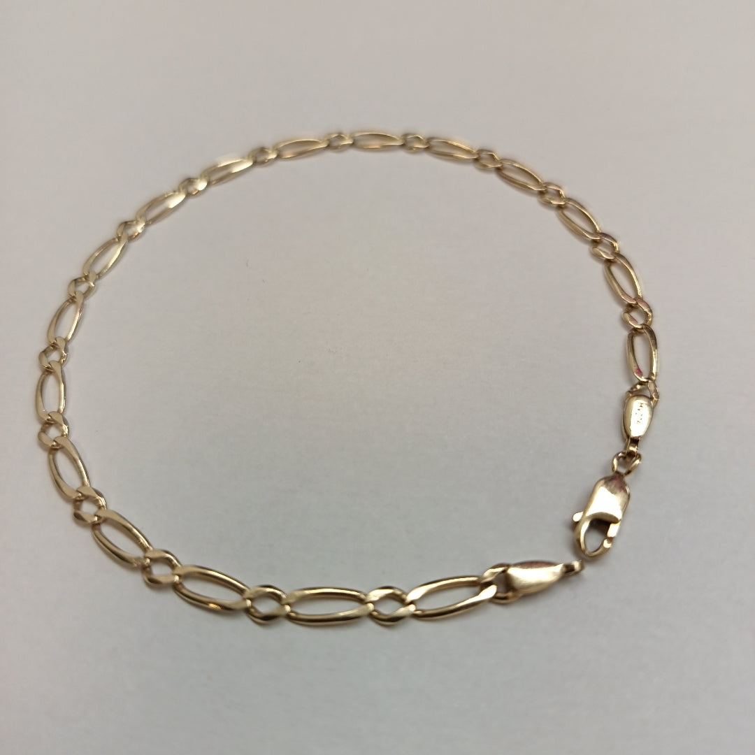 PULSERA. ORO. 14 K 4.6 GRMS (SEMINUEVO)