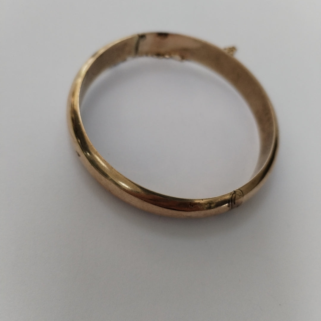 PULSERA RIGIDA. ORO. 8 K 13.9 GRMS (SEMINUEVO)