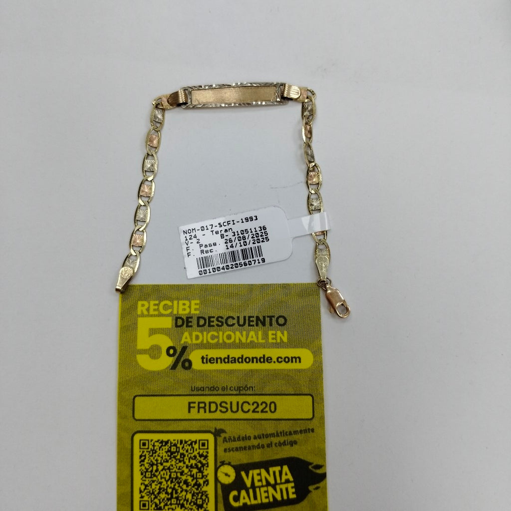 ESCLAVA. ORO. 10 K 4.1 GRMS (SEMINUEVO)