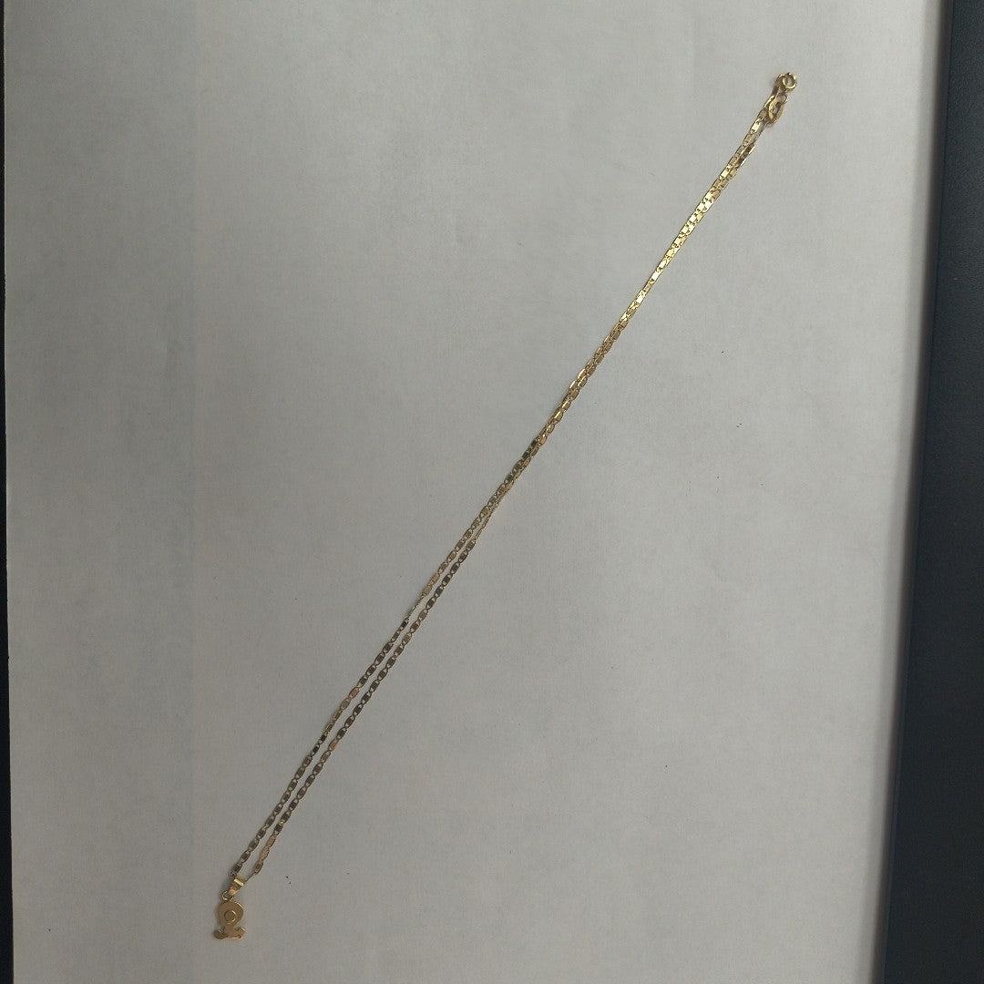 CADENA, DIJE. ORO. 14 K 1.7 GRMS (SEMINUEVO)