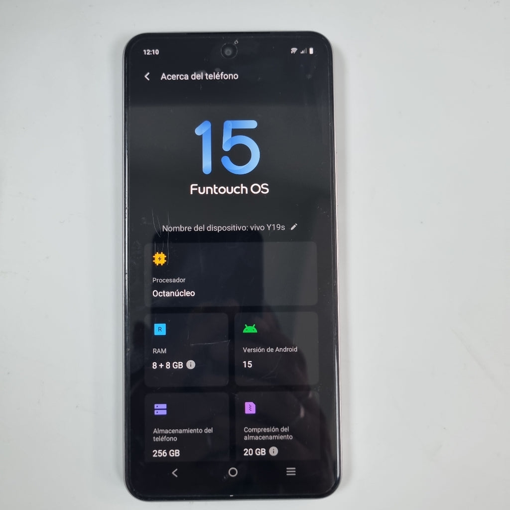 CELULAR VIVO Y19S V2419 (2024) 256 GB 8 GB RAM (SEMINUEVO)