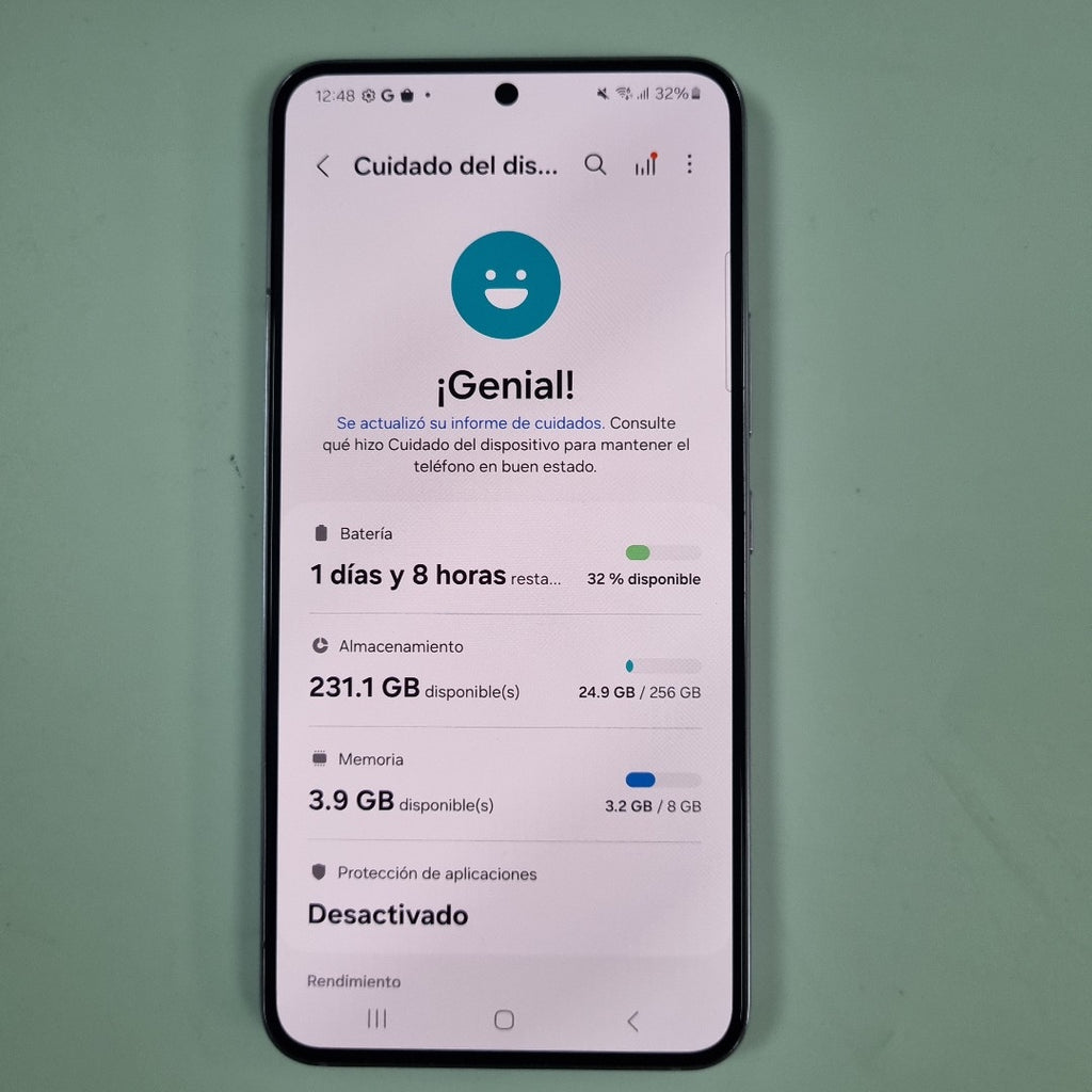 CELULAR SAMSUNG GALAXY S22 SM-S901E 256 GB 8 GB RAM (SEMINUEVO)