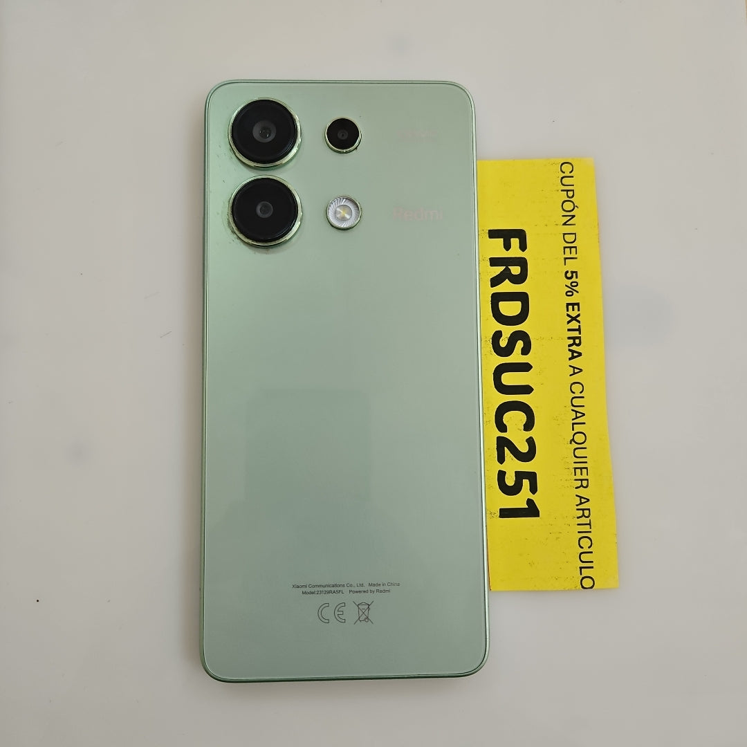 CELULAR XIAOMI REDMI NOTE 13 23129RA5FL (2024) 256 GB 8 GB RAM (SEMINUEVO)