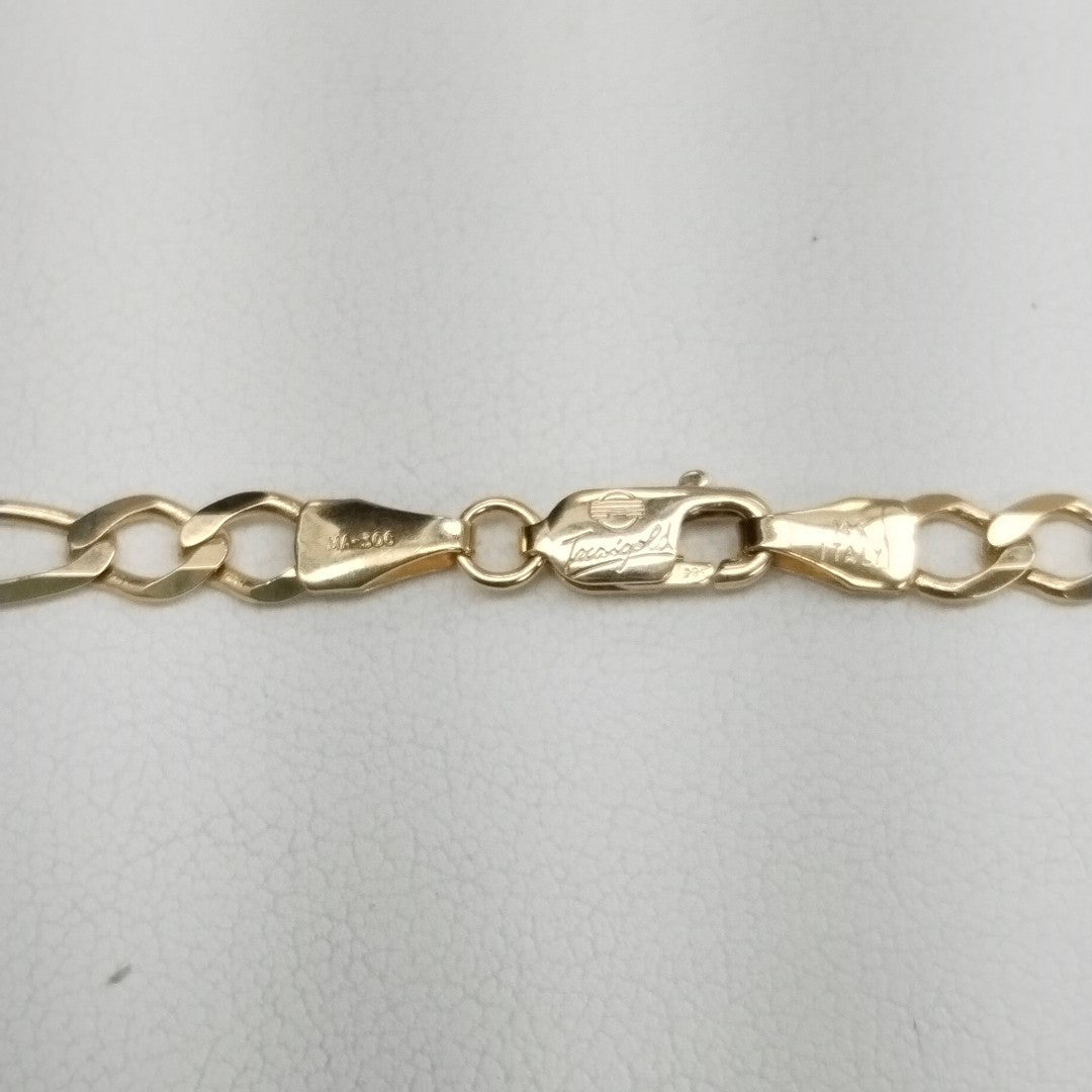 CADENAS CARTIER 3 1 AMARILLA ORO 14K 11.3 (NUEVO)