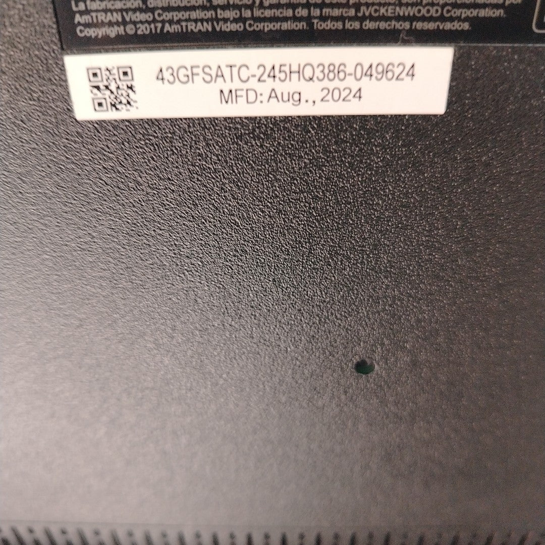 PANTALLA JVC SI43FRF (2024) 43" LED FULL HD (SEMINUEVO)