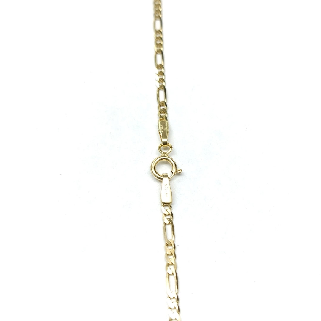 CADENAS CARTIER 3 1 AMARILLA ORO 14K 3.3 (NUEVO)