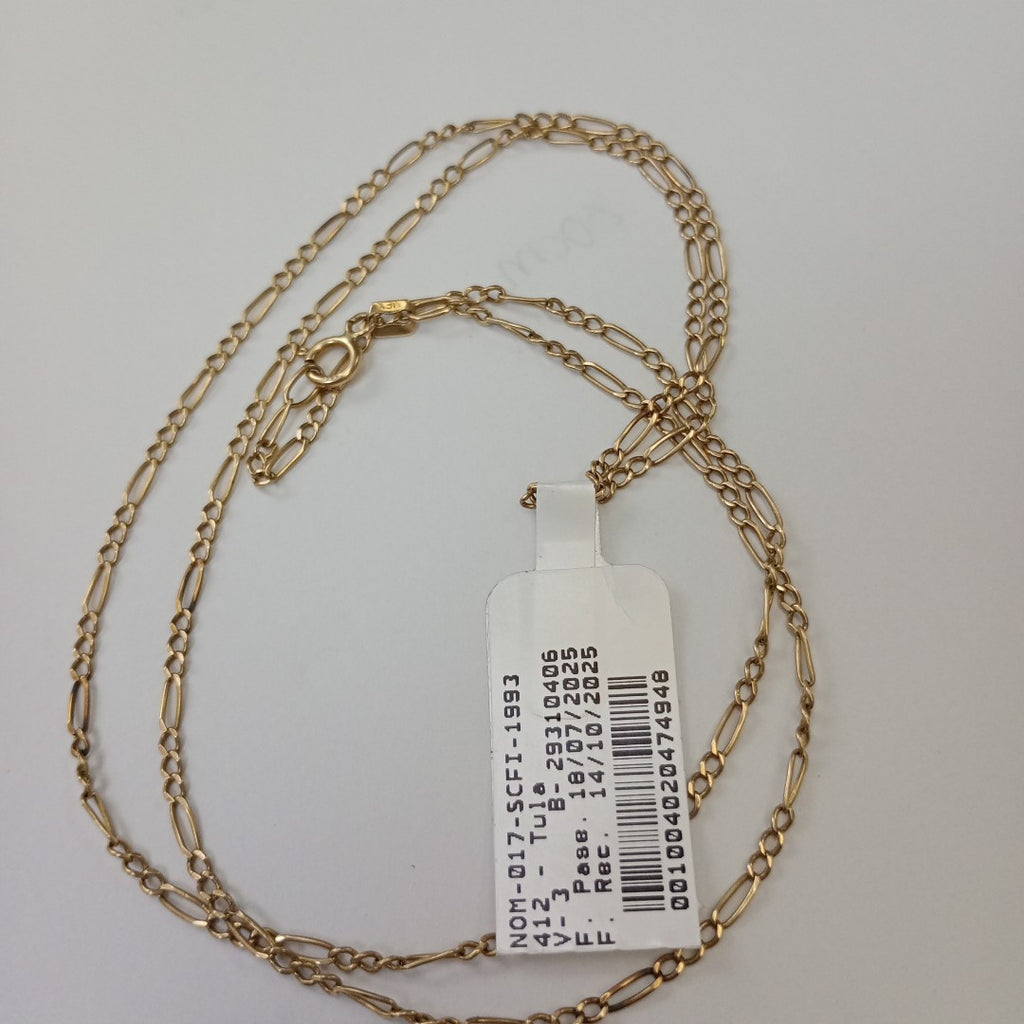 CADENA. ORO. 14 K 3.4 GRMS (SEMINUEVO)