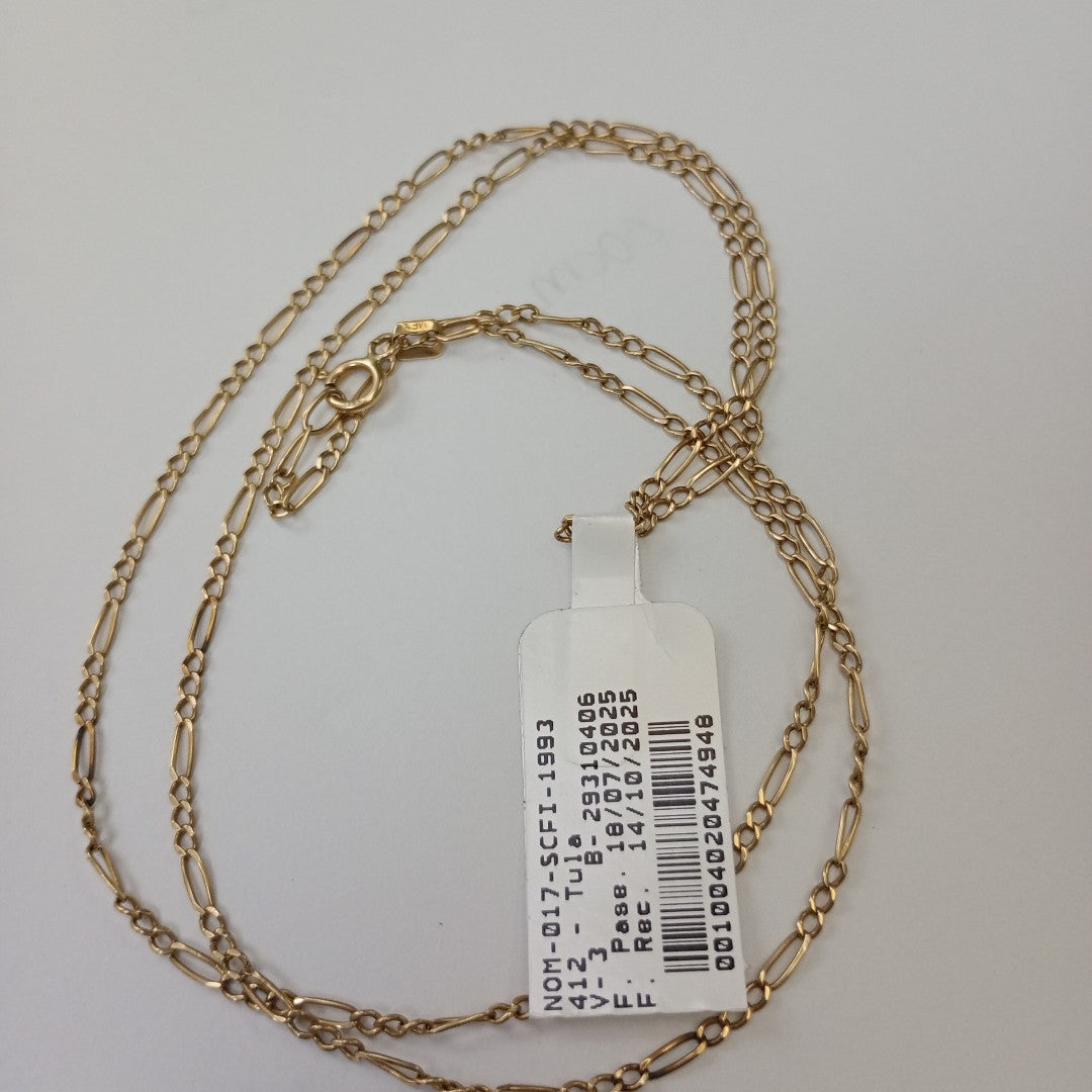 CADENA. ORO. 14 K 3.4 GRMS (SEMINUEVO)