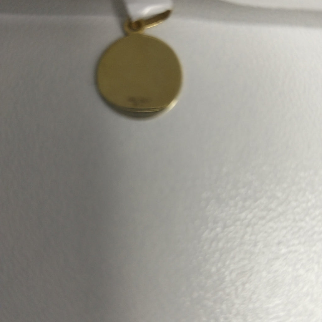 10433REL00000B459 FRD5 MEDALLA DE BAUTIZO MINI ORO 14K 0.5GRS (NUEVO)