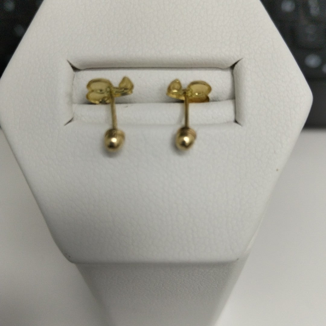 BROQUELES ORO 10K 1 (NUEVO)