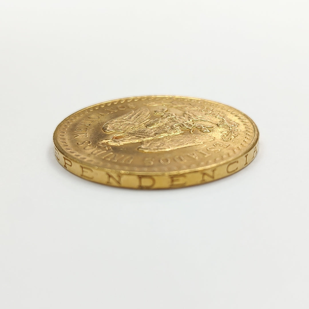 K1 41,60 GRMS 21 K IDENTIFICACIÓN MONEDA NOMINATIVA MONEDAS PESOS 50 PESOS (SEMINUEVO)