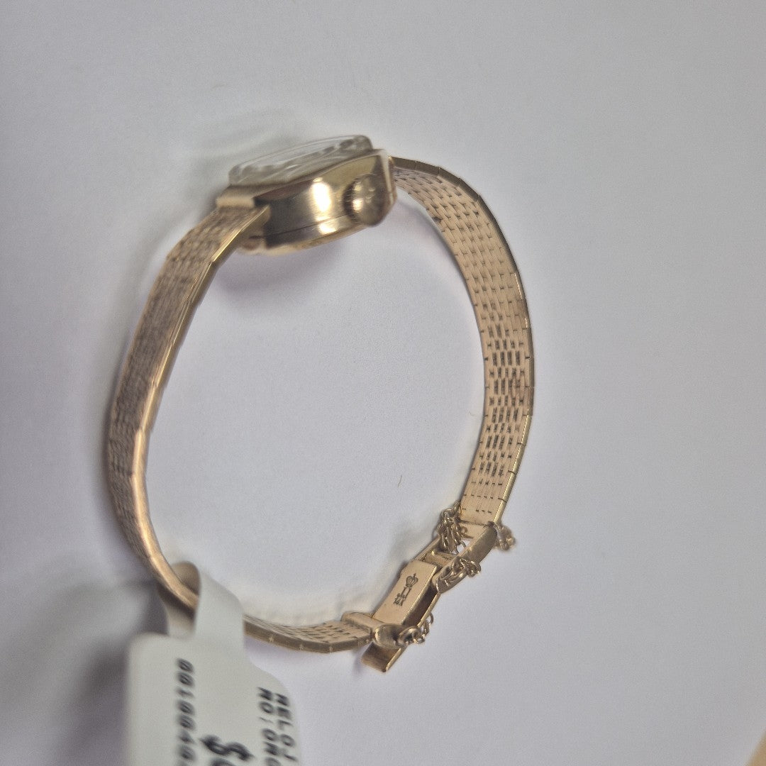 RELOJ CAJA Y PULSO ORO ORO 14 K 19,60 GRMS (SEMINUEVO)