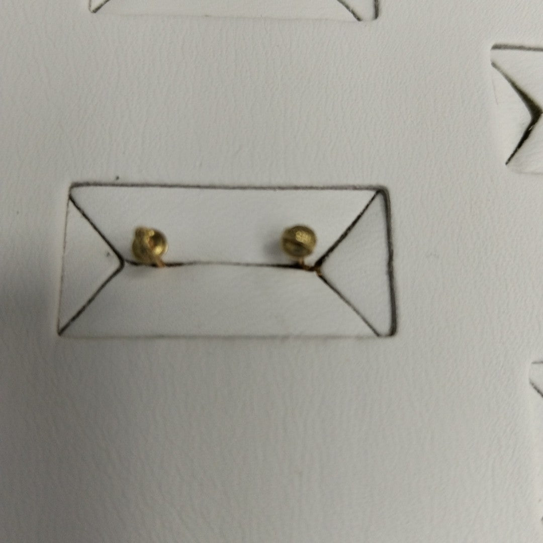 BROQUELES ORO 14K 1 (NUEVO)