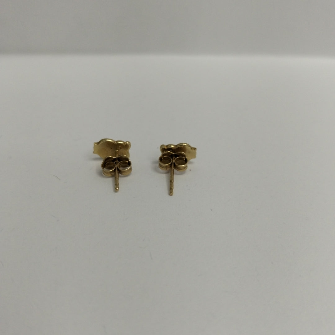 10029BRO00000B1396 FRD11 BROQUEL DE BUHO PULIDO ORO 14K 1.3GRS (NUEVO)