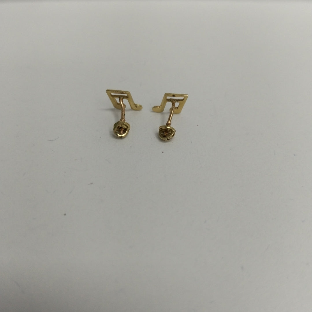 BROQUELES ORO 14K 1 (NUEVO)