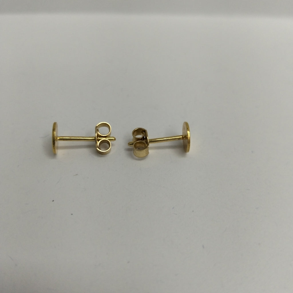 10023BRO00000B1915 FRD12 BROQUEL DE CIRCULO ORO 14K 0.9GRS (NUEVO)