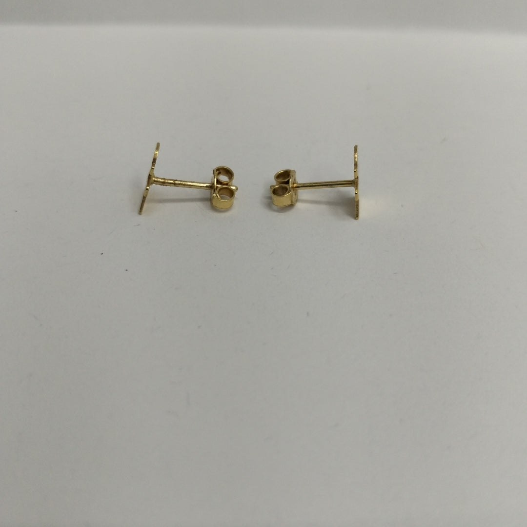 10295BRO00000B2364 FRD19 BROQUEL DE NIÑA CON COLITAS ORO 14K 1GRS (NUEVO)