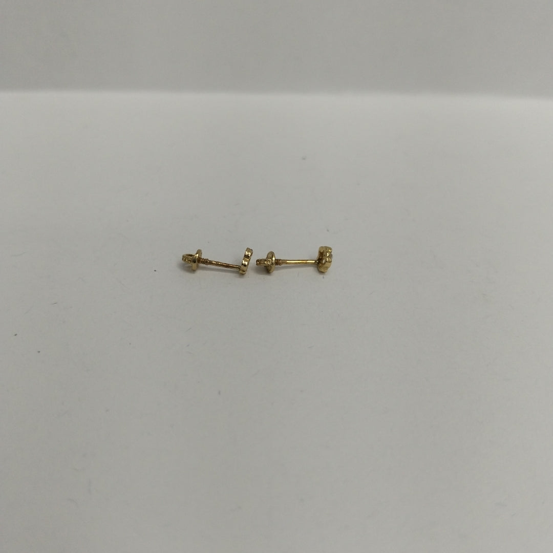 BROQUELES ORO 14K 1 (NUEVO)