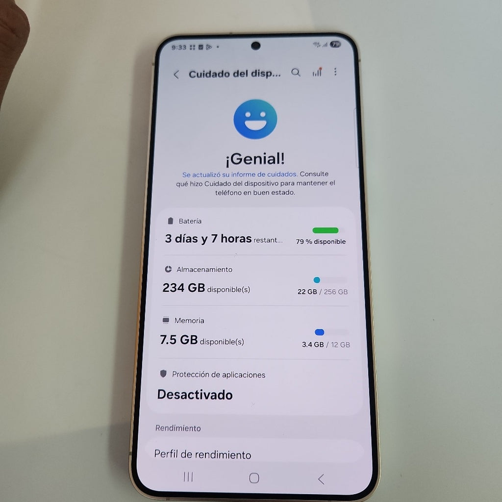 CELULAR SAMSUNG GALAXY S24 + SM-S926B (2024) 256 GB 12 GB RAM (SEMINUEVO)