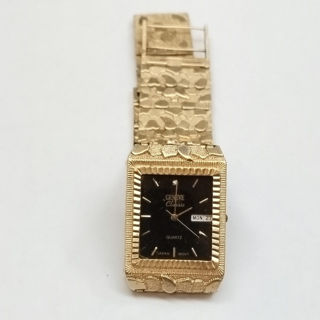 RELOJ CAJA ACERO PULSO ORO ORO 14 K 57,40 GRMS (SEMINUEVO)