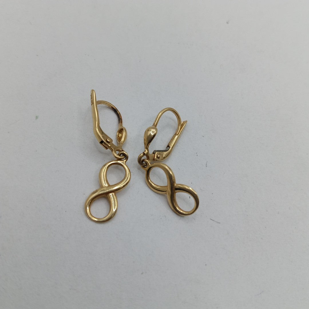 ARETES PAR. ORO. 14 K 2.1 GRMS (SEMINUEVO)