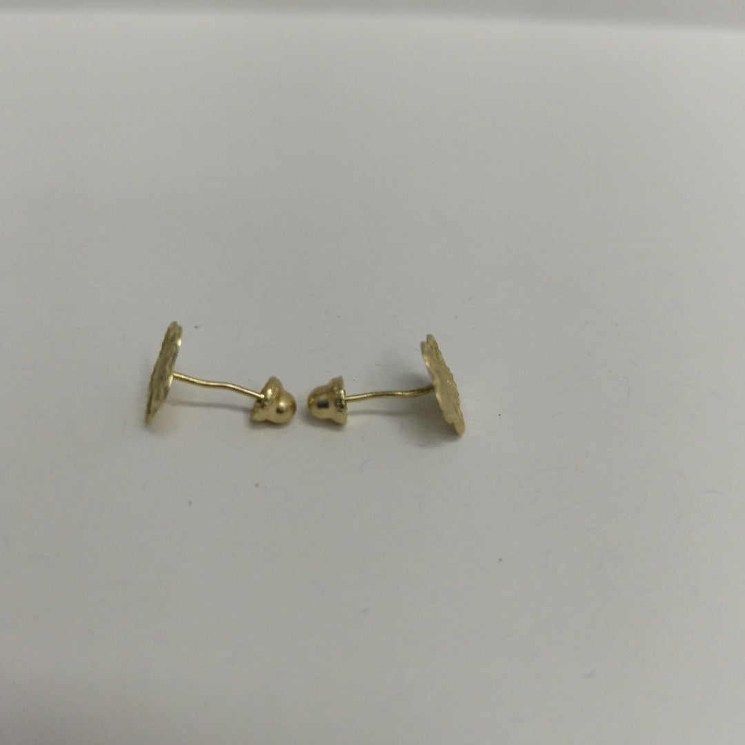 BROQUELES ORO 14K 1 PIEZA (NUEVO)