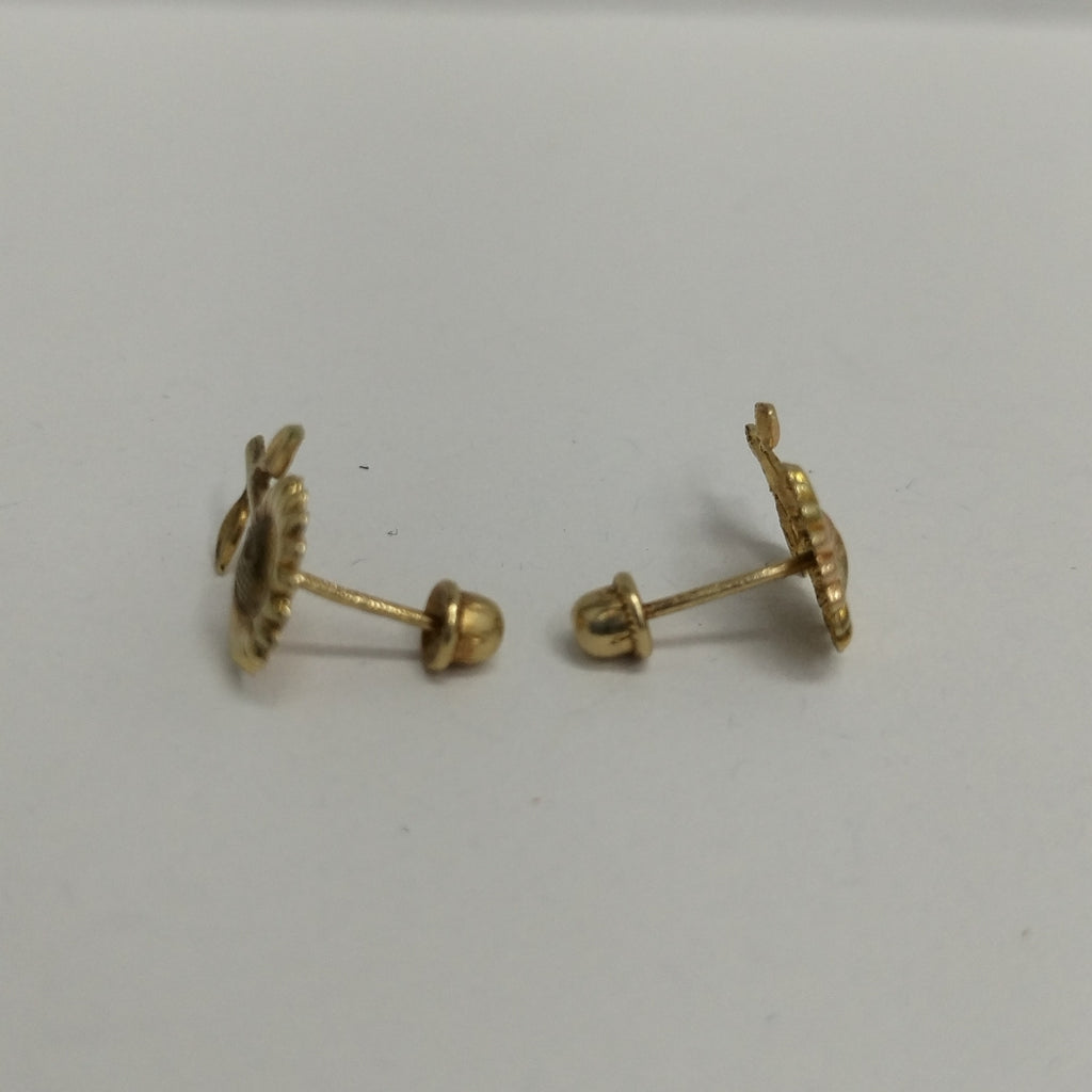 BROQUELES ORO 14K 1 (NUEVO)