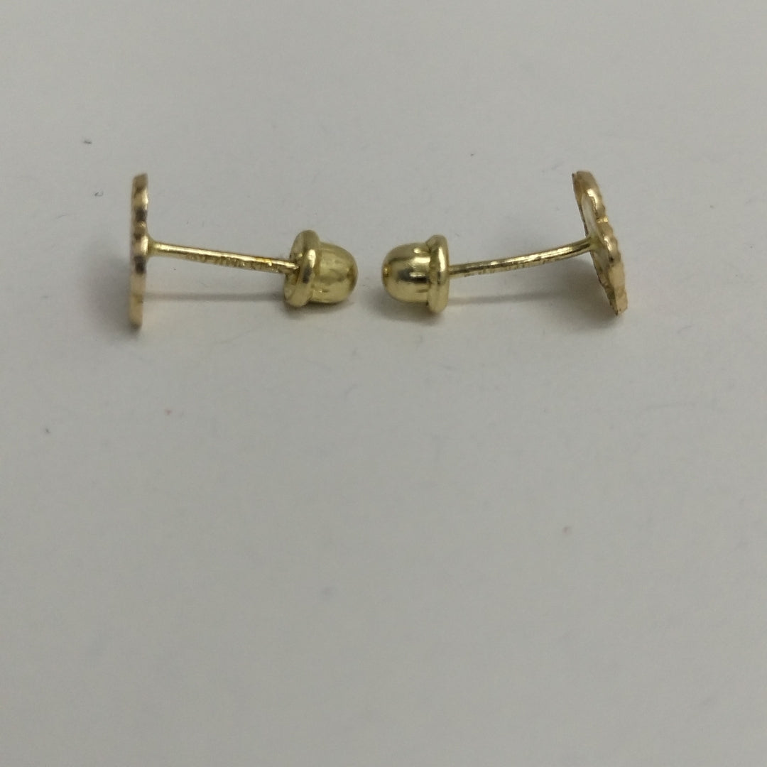 BROQUELES ORO 10K 1 (NUEVO)