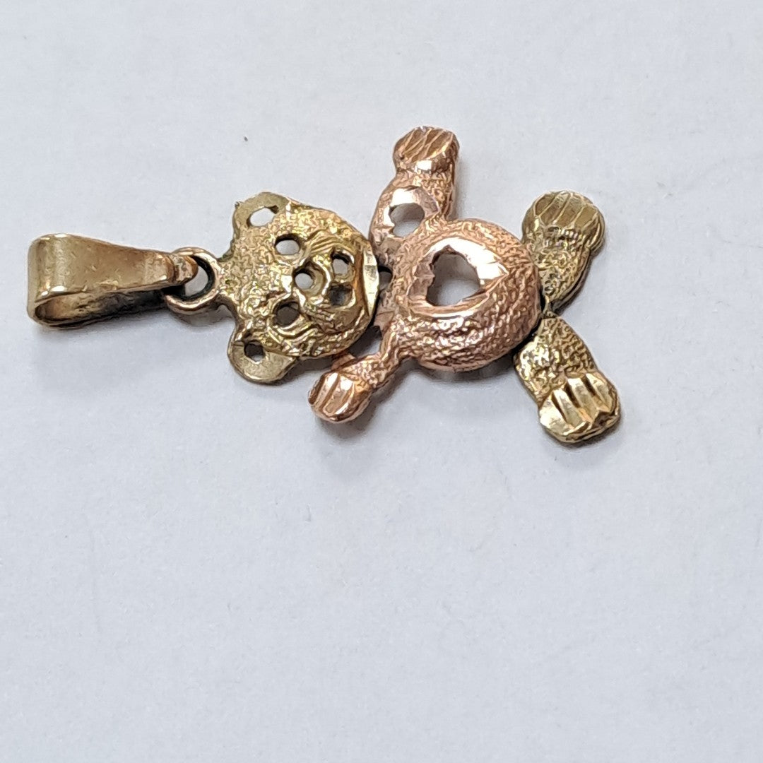 DIJE ORO,ORO COMBINADO 10 K 1,90 GRMS (SEMINUEVO)