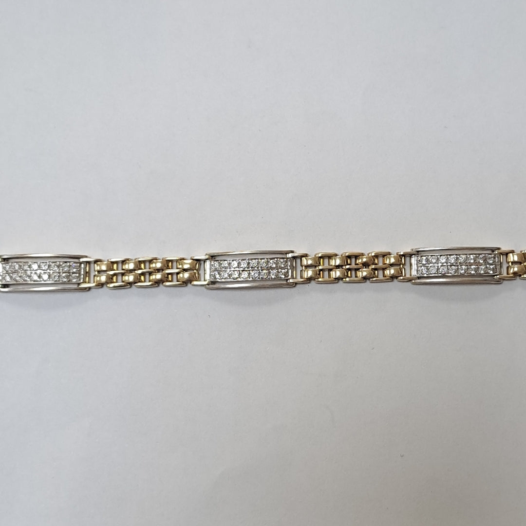 PULSERA. ORO. 14 K 17.4 GRMS (SEMINUEVO)