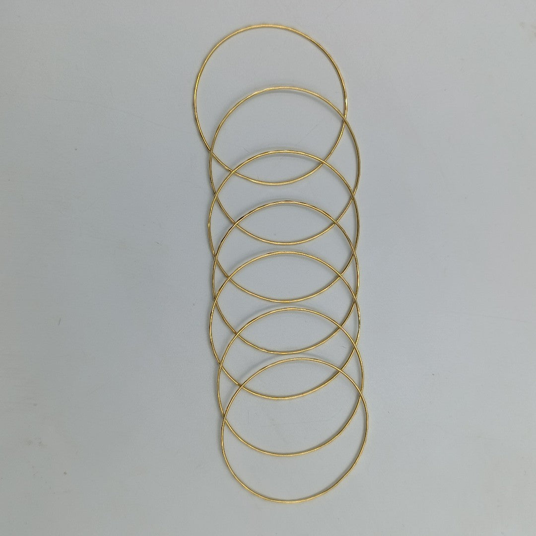 SEMANARIO DE PULSERAS. ORO. 14 K 24.4 GRMS (SEMINUEVO)