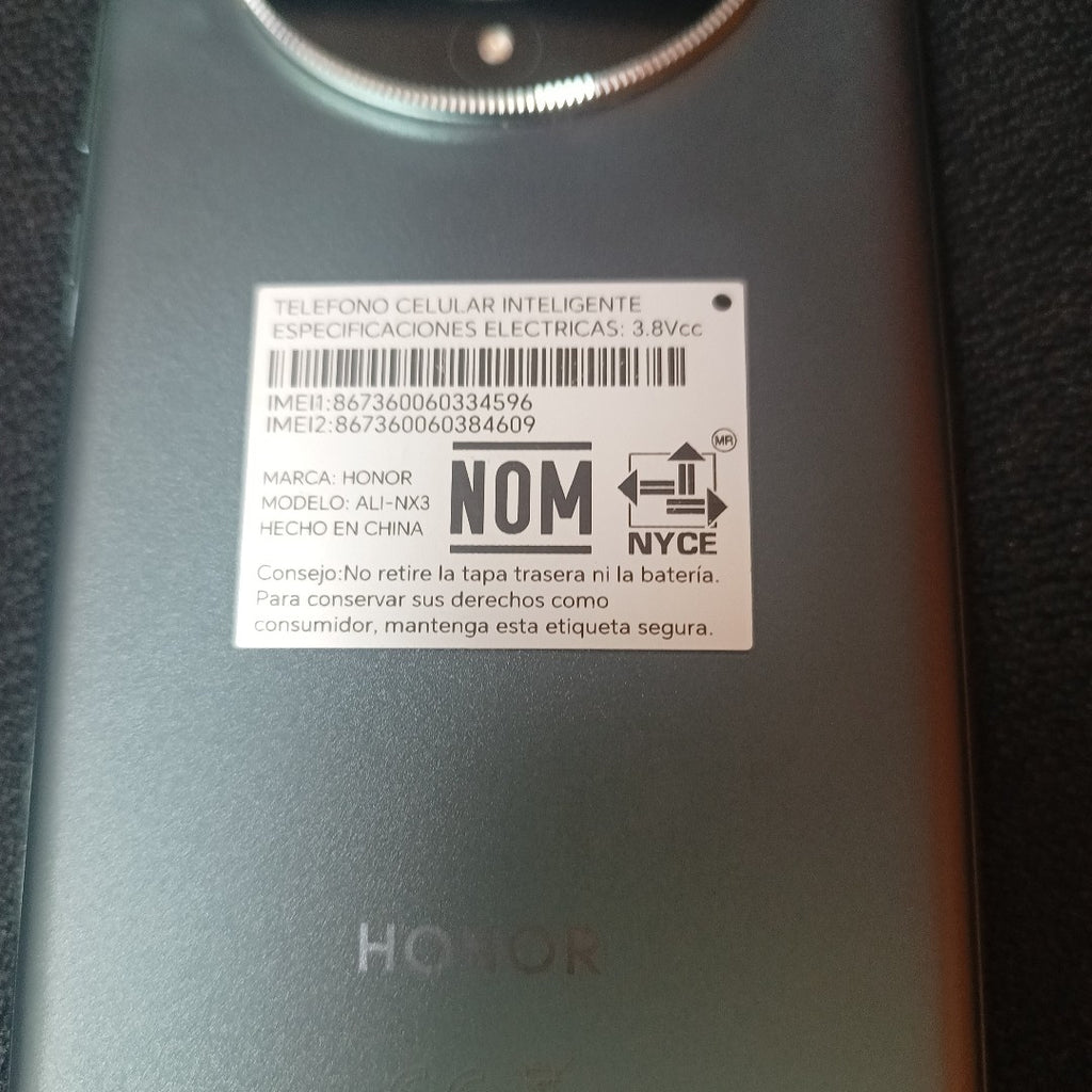 CELULAR HONOR MAGIC6 LITE 5G ALI-NX3 (2023) 256 GB 8 GB RAM (SEMINUEVO)