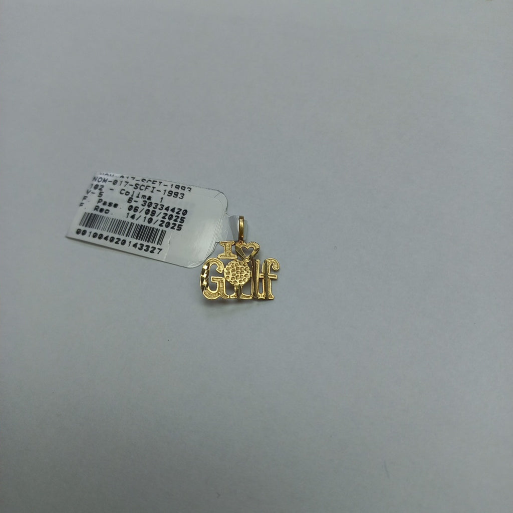 DIJE. ORO. 14 K 0.6 GRMS (SEMINUEVO)