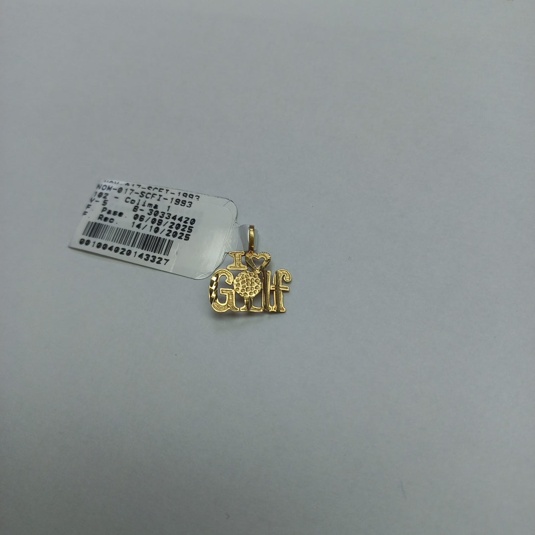 DIJE. ORO. 14 K 0.6 GRMS (SEMINUEVO)