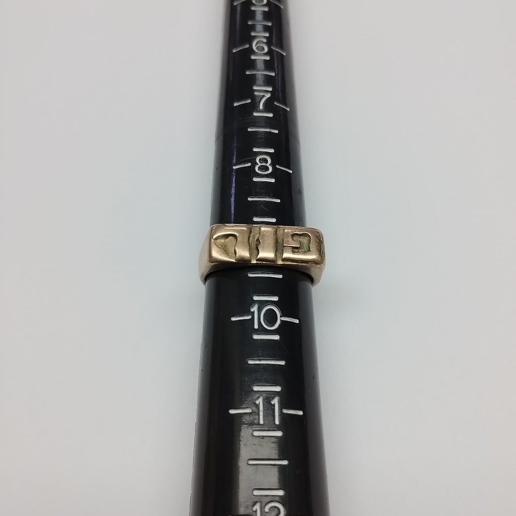 ANILLO. ORO. 8 K 9.3 GRMS (SEMINUEVO)