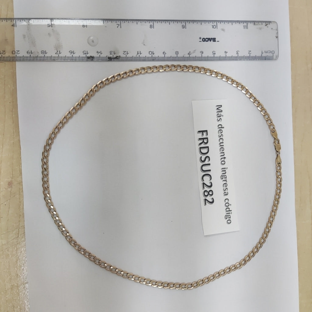 CADENA. ORO. 8 K 8.6 GRMS (SEMINUEVO)